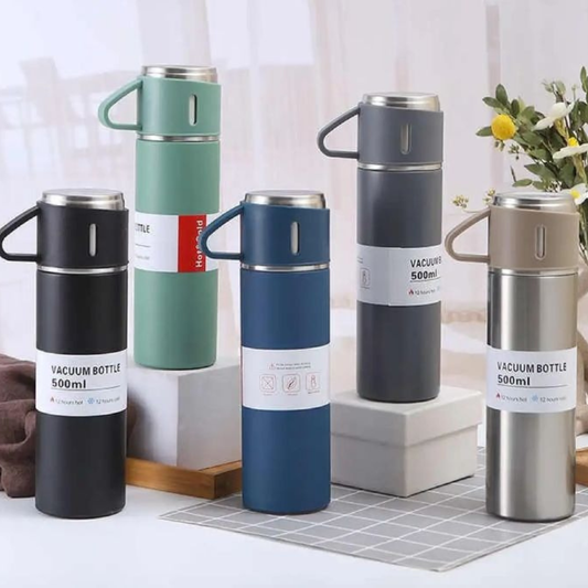 500ml Insulated Vacuum Flask – Leakproof Stainless Steel Bottle