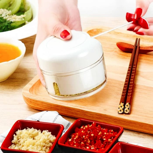 Mini Hand Food Chopper Portable Grinder & Blender