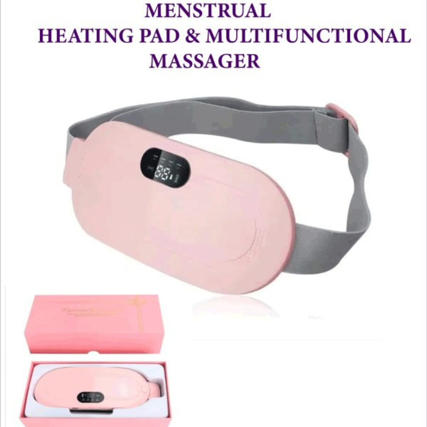 Portable Electric Heating Pad for Period Pain Relieff